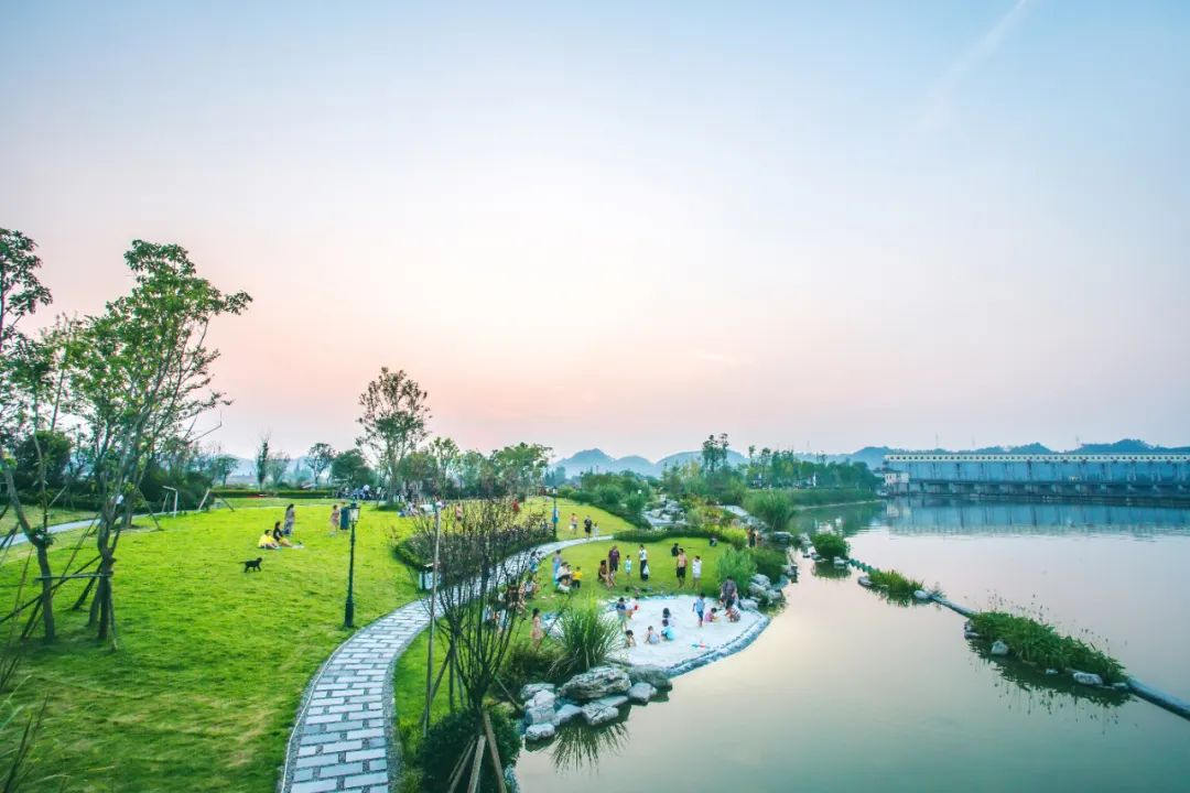 青神水韵画卷，洪水过后新景象